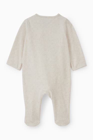 Unisex - Winnie Puuh - Baby-Schlafanzug - hellbeige