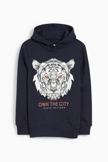 Kinder Jungen - Hoodie - dunkelblau