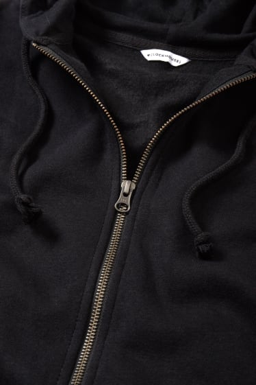 Damen - CLOCKHOUSE - Sweatjacke mit Kapuze - schwarz