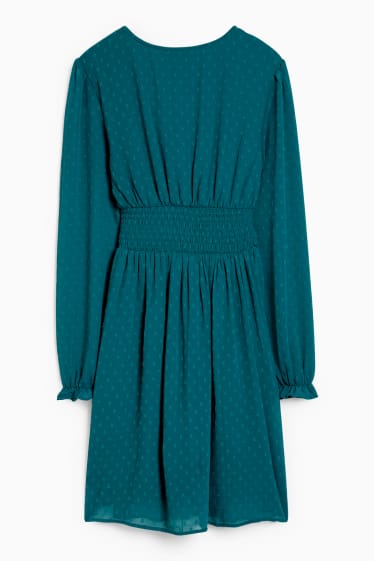 Femmes - CLOCKHOUSE - robe évasée - vert