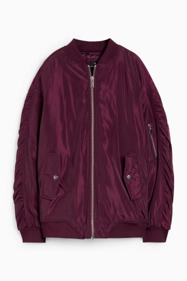 Women - CLOCKHOUSE - bomber jacket - purple