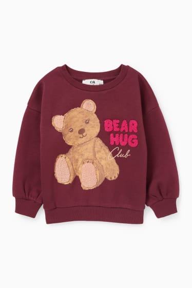 Kinder - Sweatshirt - bordeaux