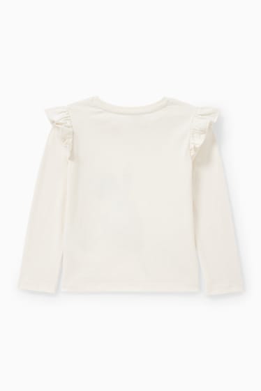 Bambine - Maglia a maniche lunghe - bianco crema