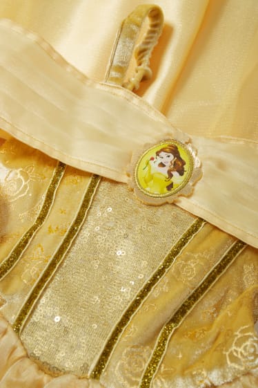 Bambini - Principessa Disney - vestito Bella - giallo chiaro