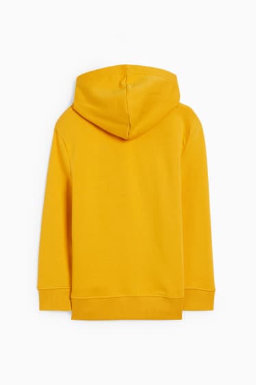 Enfants garçons - Sweat à capuche - jaune