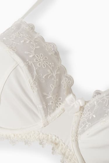 Femmes - Soutien-gorge à armature - blanc crème