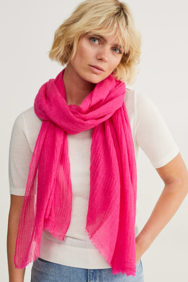 Damen - Schal - pink