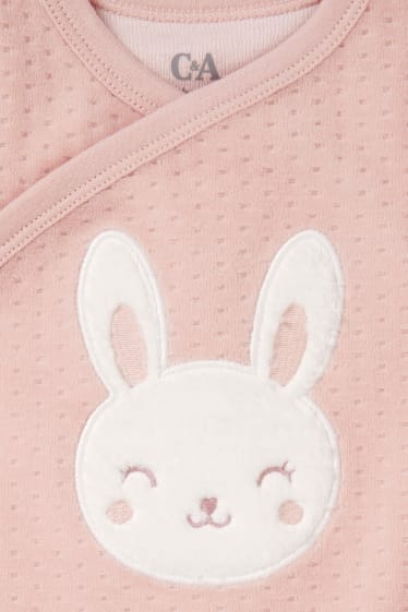 Baby Girls - Newborn outfit - 2 piece - pale pink