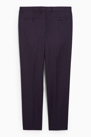 Herren - Baukasten-Hose - Slim Fit - Flex - Stretch - lila