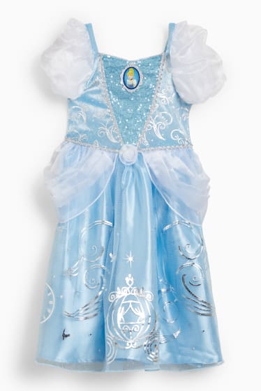 Bambini - Principessa Disney - vestito Cenerentola - azzurro