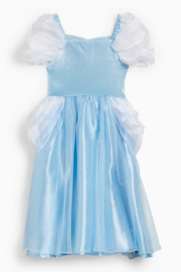 Dětské - Disneyovské princezny - šaty princezny Popelky - světle modrá