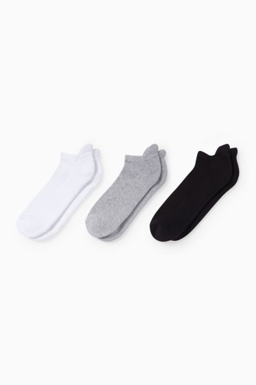 Femmes - Lot de 3 - socquettes de sport - blanc