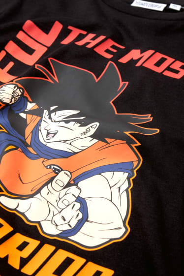 Enfants garçons - Dragon Ball Z - haut à manches longues - noir