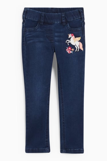 Nena - Unicorn - jegging jeans - texà blau