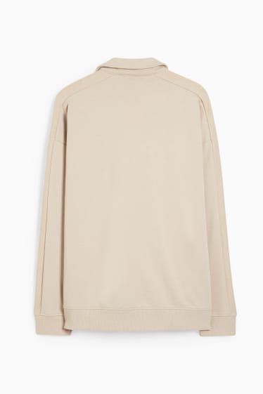 Men - Sweatshirt - beige