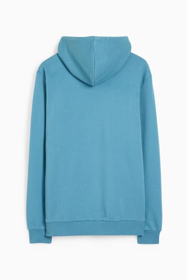 Home - Dessuadora amb caputxa - blau