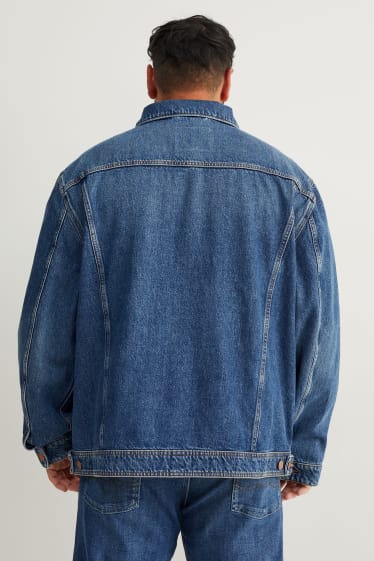 Men - Denim jacket - blue denim