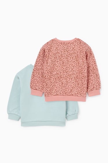 Kinder Mädchen - Multipack 2er - Sweatshirt - mintgrün