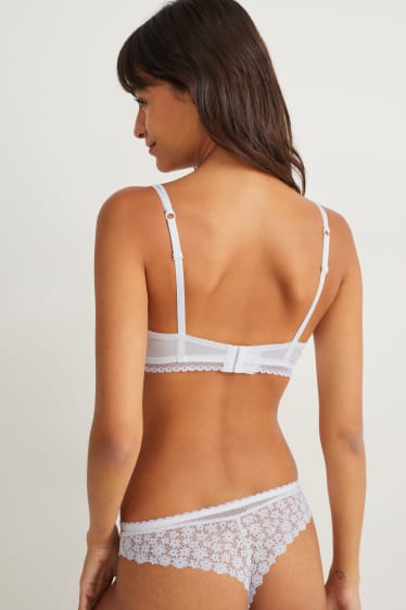 Femmes - Soutien-gorge à armature - FULL COVERAGE - LYCRA® - ampliforme - blanc