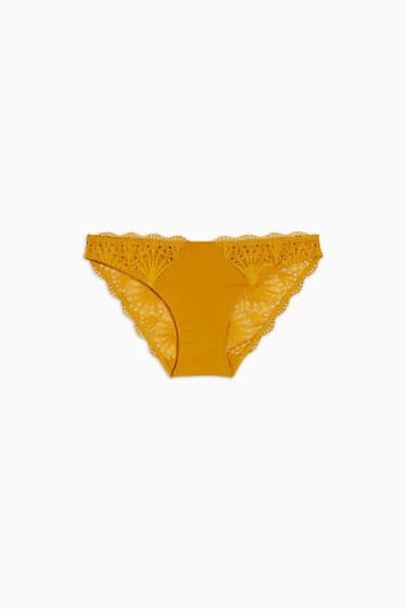 Damen - Slip - gold