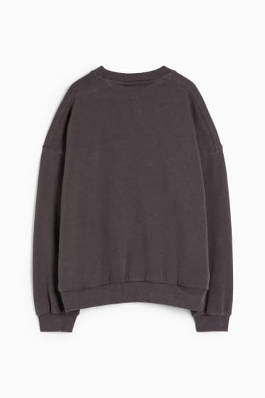 Femmes - CLOCKHOUSE - sweat Oversized - Nirvana - gris foncé
