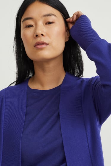 Women - Cardigan - purple