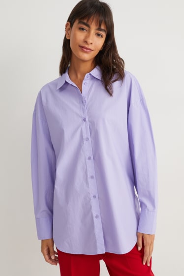 Donna - Blusa - viola chiaro