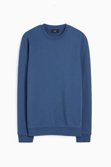 Heren - Sweatshirt - donkerblauw