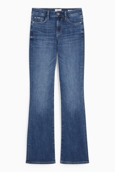 Dámské - Bootcut jeans - mid waist - LYCRA® - džíny - modré