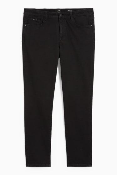 Donna - Slim jeans - vita media - jeans modellanti - LYCRA® - nero