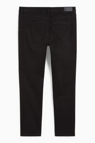 Donna - Slim jeans - vita media - jeans modellanti - LYCRA® - nero