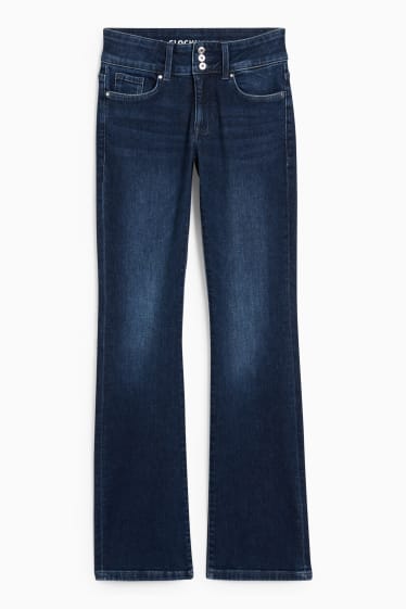 Dona - CLOCKHOUSE - texans bootcut - low waist - LYCRA® - texà blau