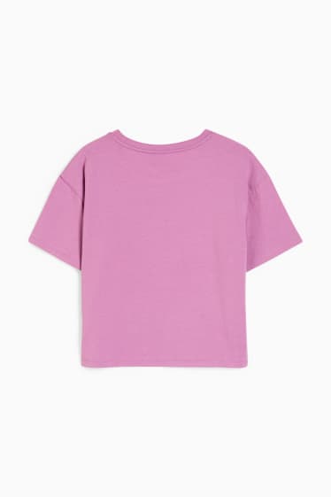Copii - Tricou cu mânecă scurtă - roz închis