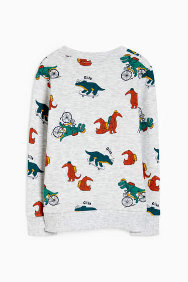 Enfants garçons - Sweat - gris clair chiné