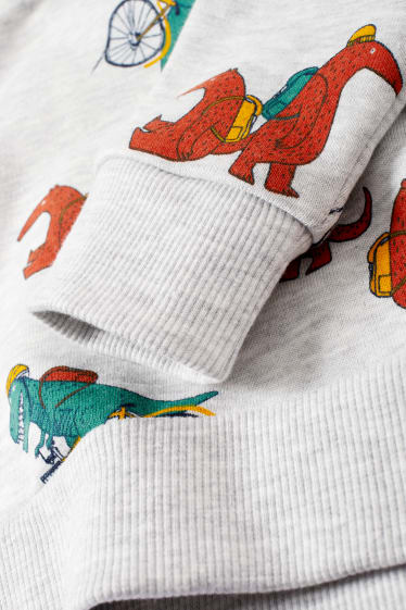 Enfants garçons - Sweat - gris clair chiné