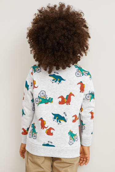 Enfants garçons - Sweat - gris clair chiné