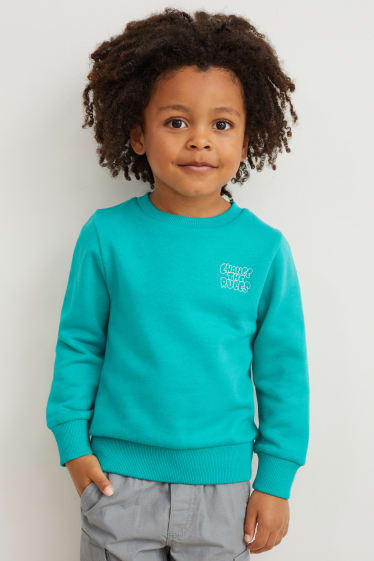 Bambini - Confezione da 2 - felpa con cappuccio e maglia felpata - bianco crema