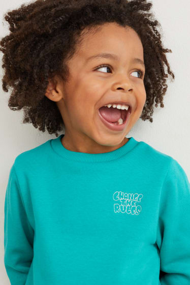 Bambini - Confezione da 2 - felpa con cappuccio e maglia felpata - bianco crema