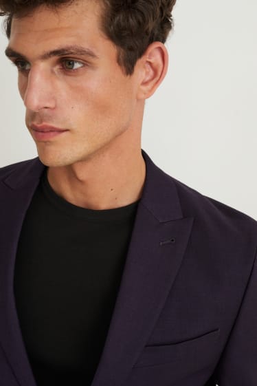 Hommes - Veste de costume - slim fit - Flex - stretch  - violet