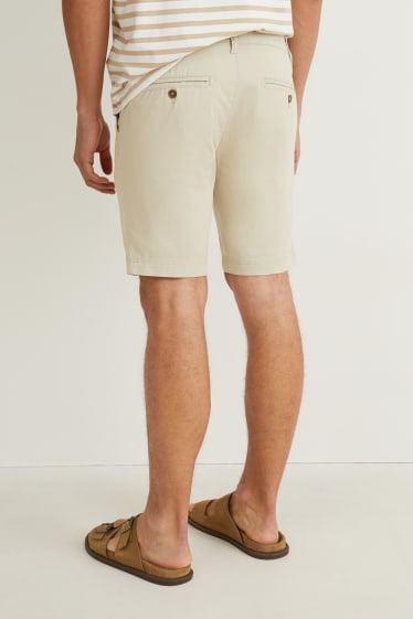 Men - Shorts - Flex - 4 Way Stretch - LYCRA® - light beige