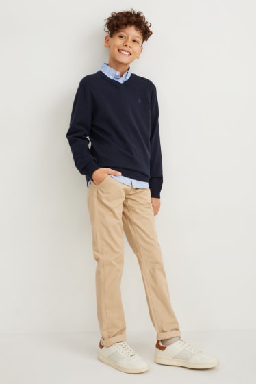 Kinder Jungen - Chino - beige