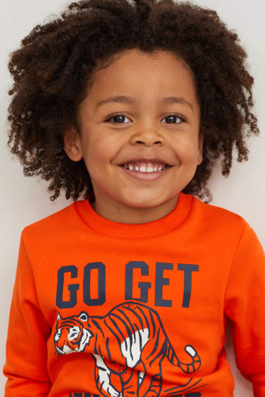 Enfants garçons - Lot de 2 - sweat - gris clair chiné