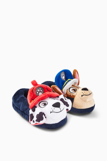 Kinderen: jongens - PAW Patrol - pantoffels - donkerblauw