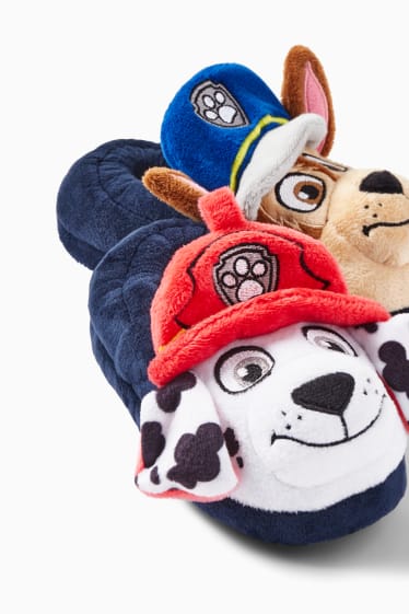 Kinderen: jongens - PAW Patrol - pantoffels - donkerblauw