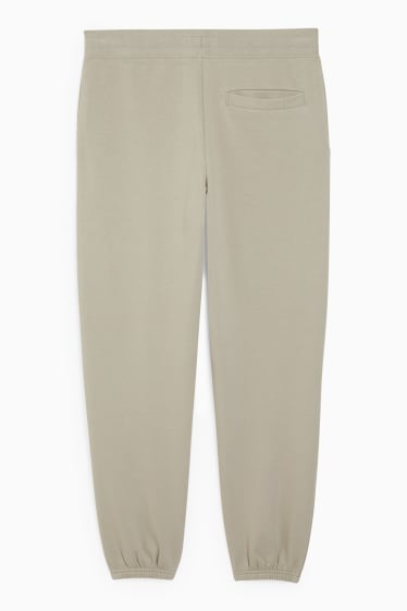 Pánské - Teplákové kalhoty - pískové barvy