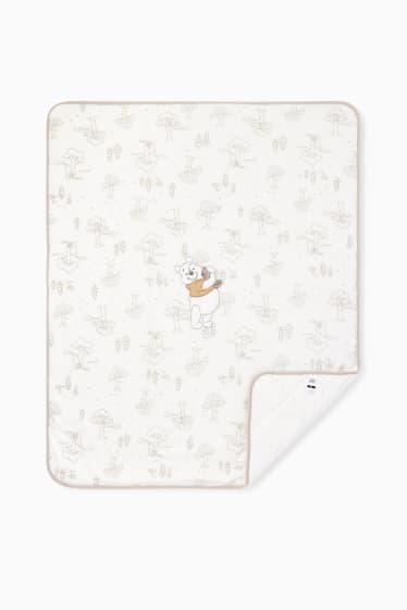 Unisex - Winnie Puuh - Baby-Decke - cremeweiß