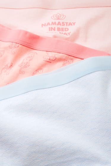 Bambine - Confezione da 5 - boxer - rosa
