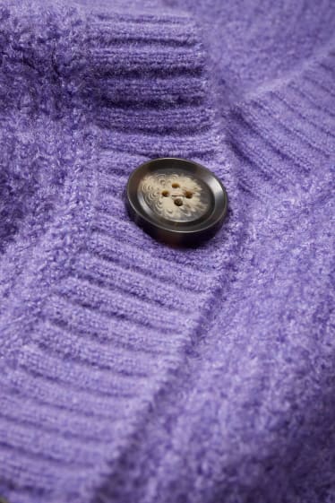 Damen - CLOCKHOUSE - Strickjacke - violett