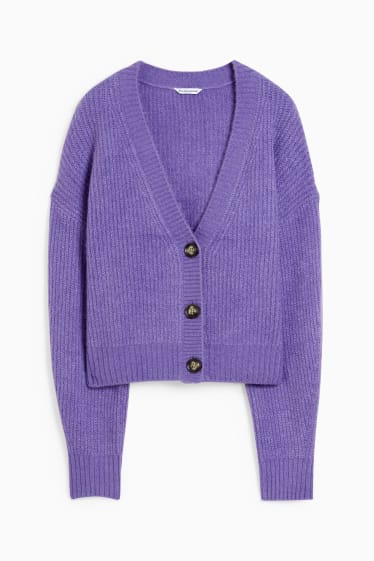Damen - CLOCKHOUSE - Strickjacke - violett