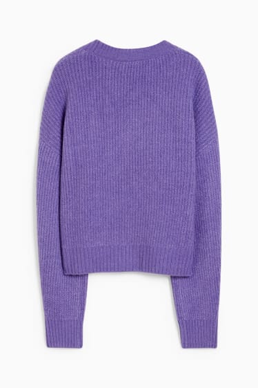 Damen - CLOCKHOUSE - Strickjacke - violett